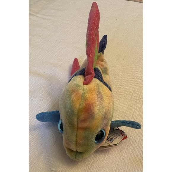 TY Beanie Baby - ARUBA the Angel Fish (7 inch)‎ - Stuffed Animal Toy - Picture 1 of 5